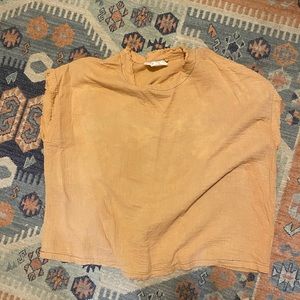 Acacia linen top